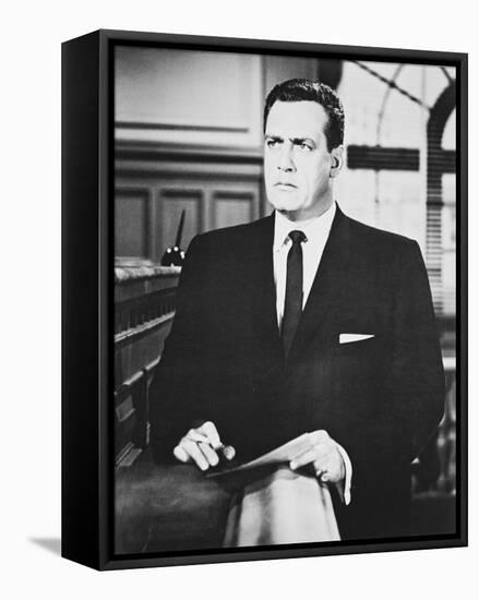 Raymond Burr-null-Framed Stretched Canvas