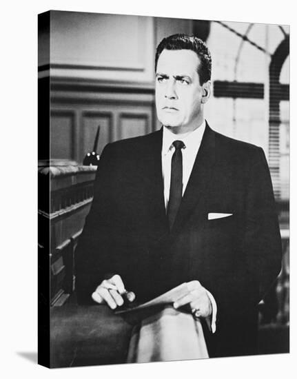 Raymond Burr-null-Stretched Canvas