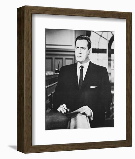 Raymond Burr-null-Framed Photo