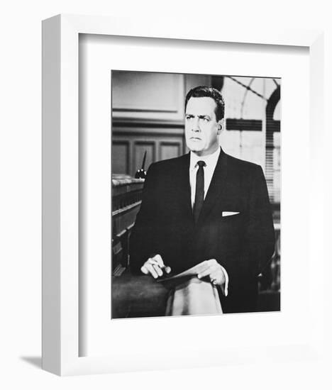 Raymond Burr-null-Framed Photo