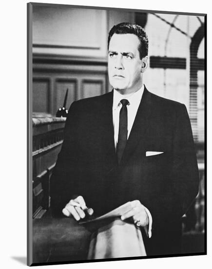 Raymond Burr-null-Mounted Photo