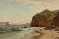 View of San Francisco Bay from Land's End, 1883-Raymond Dabb Yelland-Stretched Canvas