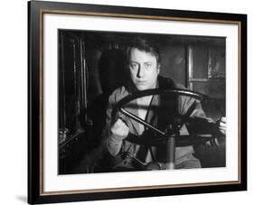 Raymond Devos: Le Travail C'Est La Liberté, 1959-Marcel Dole-Framed Photographic Print