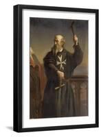 Raymond du Puy, 2ème grand-maître de l'ordre des chevaliers hospitaliers de Saint-Jean de-Alexandre Laemlein-Framed Giclee Print