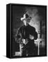 Raymond Holt, an Arizona Bachelor Cowboy for 57 Years-John Loengard-Framed Stretched Canvas