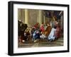 Raymond IV De Saint-Gilles (circa 1043-1105) Taking the Cross, 1706-Antoine Rivalz-Framed Giclee Print