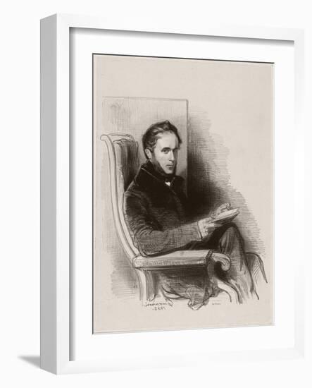 Raymond La Garrigue, 1842-Paul Gavarni-Framed Giclee Print