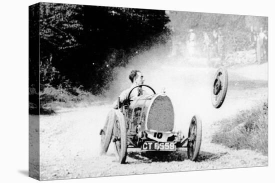 Raymond Mays' Bugatti Loses a Wheel, Early 1930s-null-Stretched Canvas