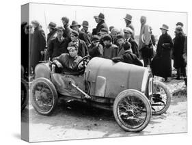 Raymond Mays in a Bugatti, Porthcawl Sands, Wales, 1920s-null-Stretched Canvas