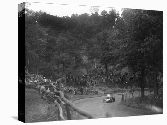 Raymond Mays Vauxhall-Villiers competing in the Shelsley Walsh Speed Hill Climb, Worcestershire-Bill Brunell-Stretched Canvas