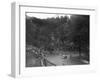 Raymond Mays Vauxhall-Villiers competing in the Shelsley Walsh Speed Hill Climb, Worcestershire-Bill Brunell-Framed Photographic Print