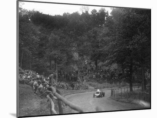 Raymond Mays Vauxhall-Villiers competing in the Shelsley Walsh Speed Hill Climb, Worcestershire-Bill Brunell-Mounted Photographic Print
