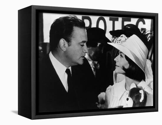 Raymond Pellegrin and Annie Girardot: La Bonne Soupe, 1963-Marcel Dole-Framed Stretched Canvas