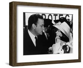 Raymond Pellegrin and Annie Girardot: La Bonne Soupe, 1963-Marcel Dole-Framed Photographic Print