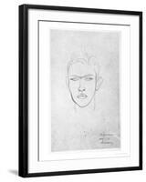 Raymond Radiguet, 1921-Roger de La Fresnaye-Framed Giclee Print