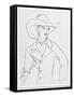 Raymond Radiguet 1921-Roger de La Fresnaye-Framed Stretched Canvas