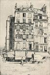 'Rue du Chat Qui Peche', 1915-Raymond Ray-Jones-Framed Premium Giclee Print