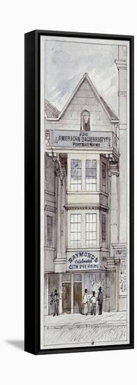 Raymond's City Pie House, Fleet Street, London, C1820-James Findlay-Framed Stretched Canvas