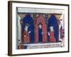 Raymond VII Receives Absolution-null-Framed Giclee Print