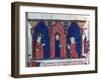 Raymond VII Receives Absolution-null-Framed Giclee Print