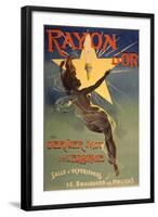 Rayon d'Or, c.1895-PAL (Jean de Paleologue)-Framed Art Print