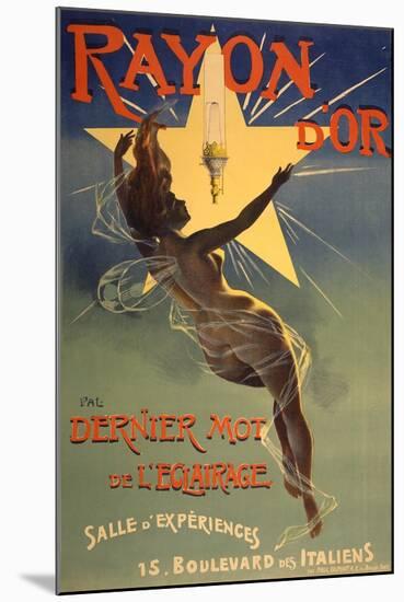 Rayon d'Or, c.1895-PAL (Jean de Paleologue)-Mounted Art Print