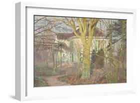 "Rayon de soleil" ou" Zonneschijn", maison de l'artiste à Astène-Emile Claus-Framed Giclee Print