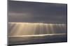 Rays from the Clouds over the Pacific Ocean, Santa Cruz, California-Chuck Haney-Mounted Photographic Print