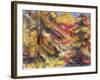 Rays of Sunshing in the Autumn Forest, 1996-Sybille Fischer-Bradford-Framed Giclee Print