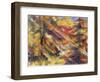 Rays of Sunshing in the Autumn Forest, 1996-Sybille Fischer-Bradford-Framed Giclee Print