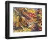 Rays of Sunshing in the Autumn Forest, 1996-Sybille Fischer-Bradford-Framed Giclee Print