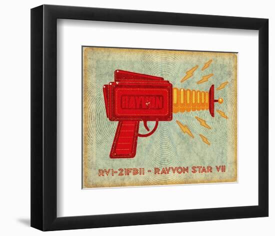 Rayvon Star VII-John Golden-Framed Art Print