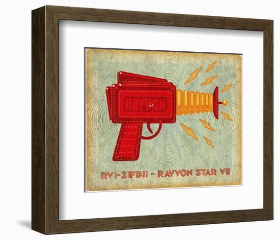 Rayvon Star VII-John Golden-Framed Art Print