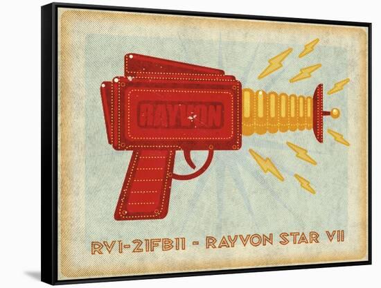 Rayvon Star VII-John W Golden-Framed Stretched Canvas