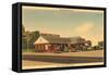 Razorback Drive-in, Roadside Retro-null-Framed Stretched Canvas