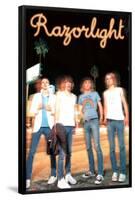 Razorlight Group on Street Music Poster Print-null-Framed Poster