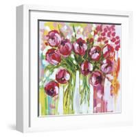 Razzle Dazzle Tulips-Amanda J^ Brooks-Framed Giclee Print