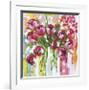 Razzle Dazzle Tulips-Amanda J^ Brooks-Framed Giclee Print