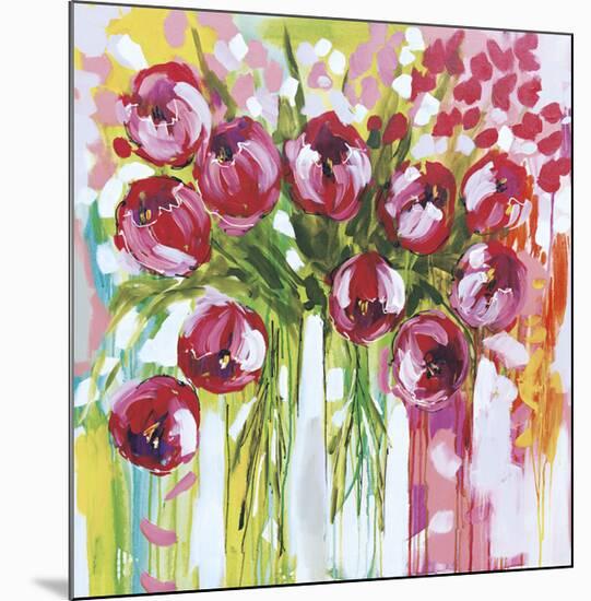 Razzle Dazzle Tulips-Amanda J^ Brooks-Mounted Giclee Print