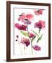 Razzleberry Blossoms-Rebecca Meyers-Framed Giclee Print