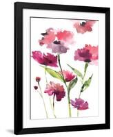 Razzleberry Blossoms-Rebecca Meyers-Framed Giclee Print