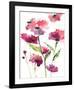 Razzleberry Blossoms-Rebecca Meyers-Framed Giclee Print