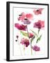 Razzleberry Blossoms-Rebecca Meyers-Framed Art Print