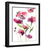 Razzleberry Blossoms-Rebecca Meyers-Framed Art Print