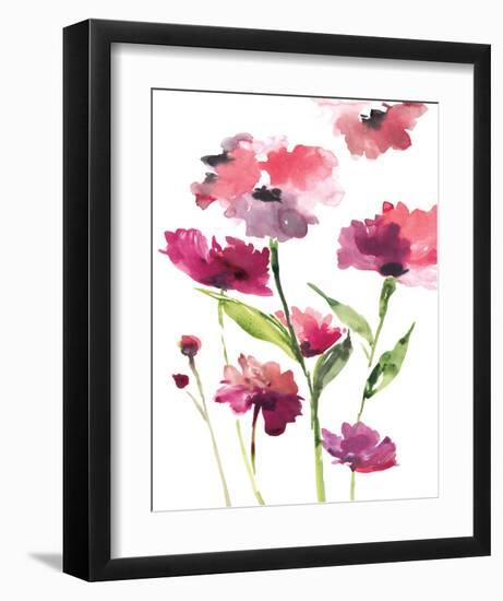 Razzleberry Blossoms-Rebecca Meyers-Framed Art Print