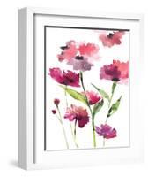 Razzleberry Blossoms-Rebecca Meyers-Framed Art Print