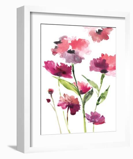 Razzleberry Blossoms-Rebecca Meyers-Framed Art Print