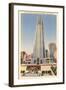 RCA Building, Rockefeller Center, New York City-null-Framed Art Print