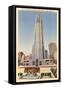 RCA Building, Rockefeller Center, New York City-null-Framed Stretched Canvas