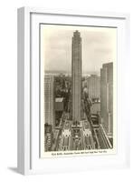 RCA Building, Rockefeller Center, New York City-null-Framed Art Print